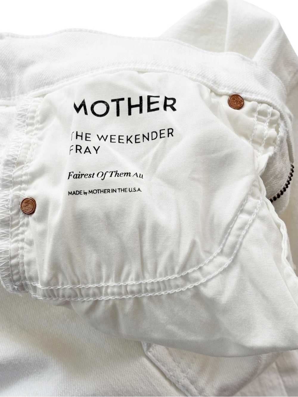 Mother The Weekender Fray in Fairest Of Them All wash | size 27 - Picture 13 of 16